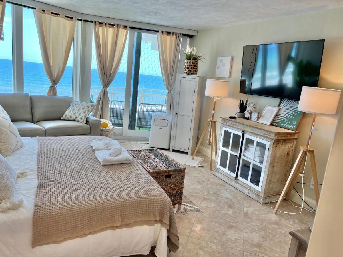 Beach Oasis 704 Lovely Daytona Ocean Front For 5 Sleeps Up To 12 Παραλία Ντειτόνα Εξωτερικό φωτογραφία
